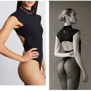 Tropic of C High Neck Bodysuit Size M